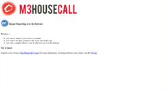 Desktop Screenshot of housecall.co.uk